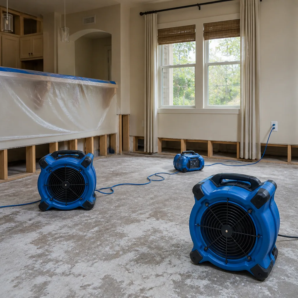 Water damage drying