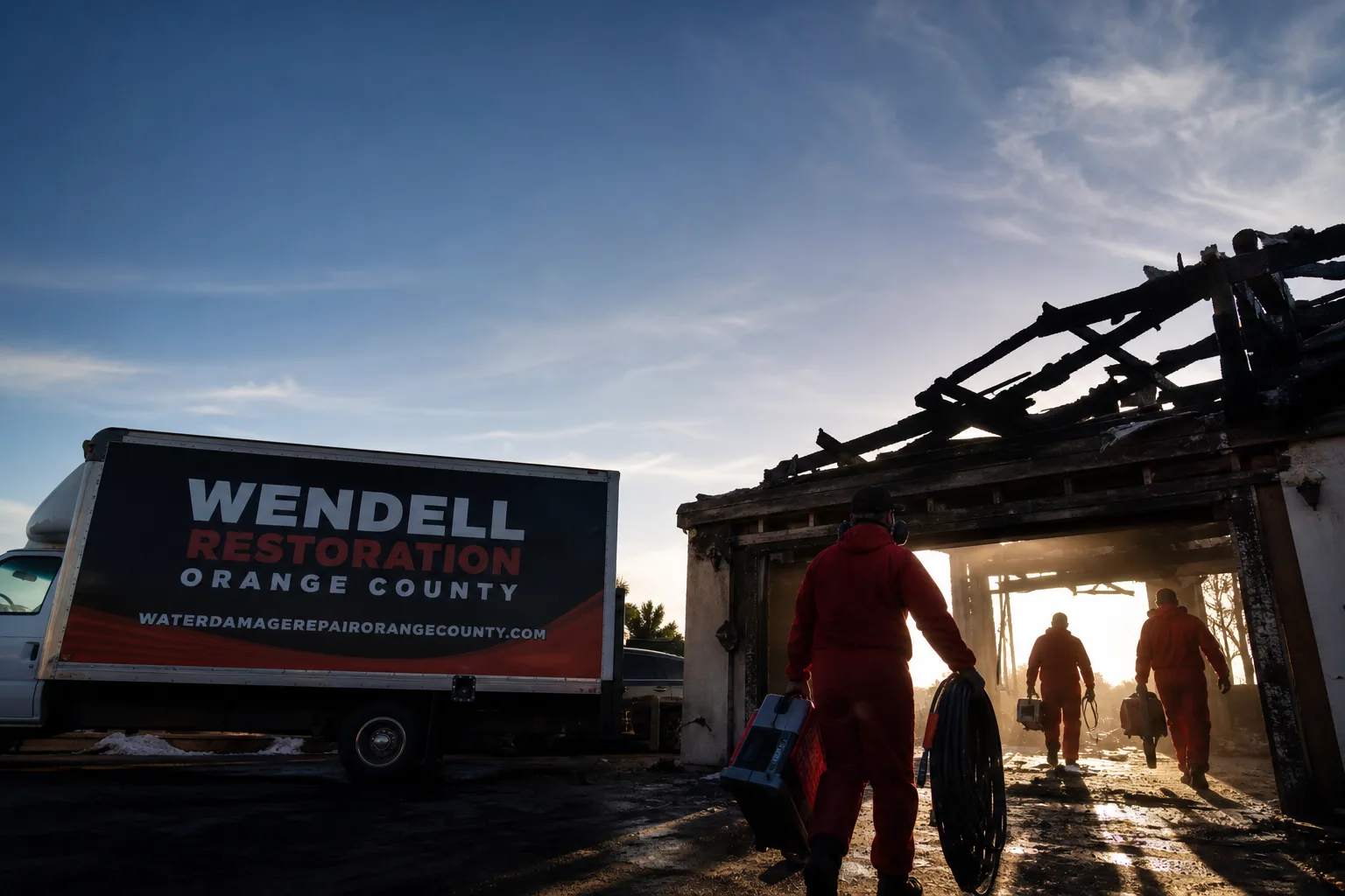 Wendell Restoration Orange County damage restoration team
